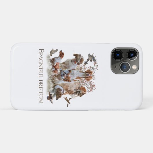 Epagneul Breton, Brittany Spaniel Case-Mate iPhone Case (Achterkant (horizontaal))