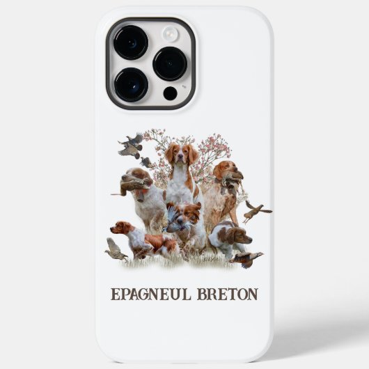 Epagneul Breton, Brittany Spaniel Case-Mate iPhone Case (Achterkant)