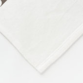 Epagneul Breton, Brittany Spaniel Fleece Deken (Hoek)