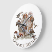 Epagneul Breton, Brittany Spaniel Grote Klok (Hoek)