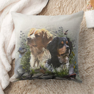 Epagneul Breton, Brittany Spaniel Kussen