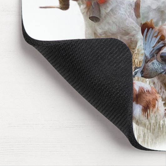 Epagneul Breton, Brittany Spaniel Muismat (Hoek)