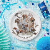 Epagneul Breton, Brittany Spaniel Papieren Bordje (Feest)