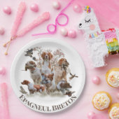 Epagneul Breton, Brittany Spaniel Papieren Bordje (Feest)