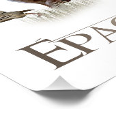 Epagneul Breton, Brittany Spaniel Perfect Poster (Hoek)