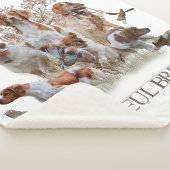 Epagneul Breton, Brittany Spaniel Sherpa Deken (3/4)