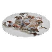 Epagneul Breton, Brittany Spaniel Snijplank (Hoek)