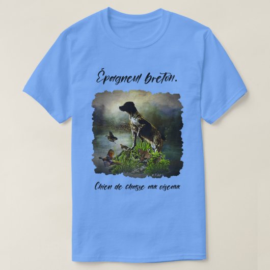 Epagneul Breton T-shirt (Design voorkant)