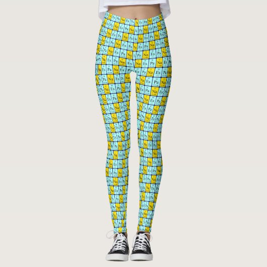 Epana patriottische periodieke woord leggings (2) (Voorkant)