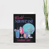 Epcot Drink World Showcase Tail Club Drink T Kaart (Voorkant)