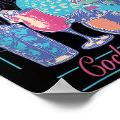 Epcot Drink World Showcase Tail Club Drink T Poster (Hoek)