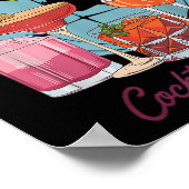Epcot Drink World Showcase Tail Club Drink T Poster (Hoek)