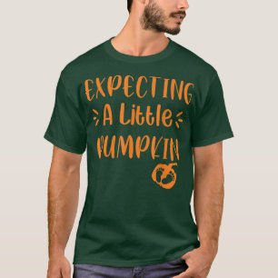 Epect voor kleine pompoenen Herfst herfst en T-shirt