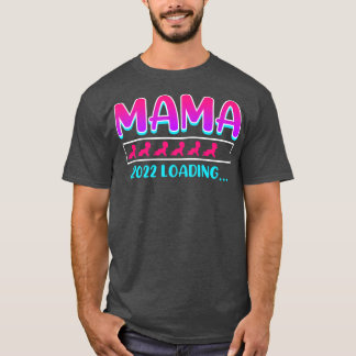 Epectant mam 2022 laadt moeder Zwangerschap Zwange T-shirt