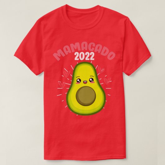 Epectant Moeder 2022 Mamacado Baby mam Zwangerscha T-shirt (Design voorkant)