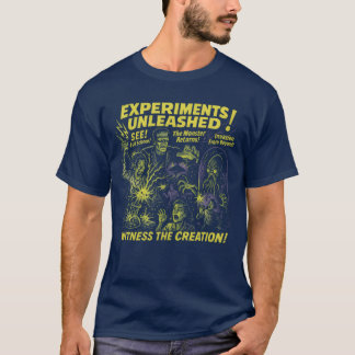 Eperimenten Losgelaten Lab Movie Poster Halloween T-shirt