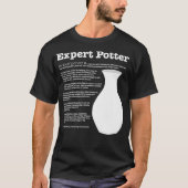 Epert Potter bepaalde T-shirt Funny Pottery (Voorkant)
