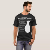 Epert Potter bepaalde T-shirt Funny Pottery (Voorkant volledig)