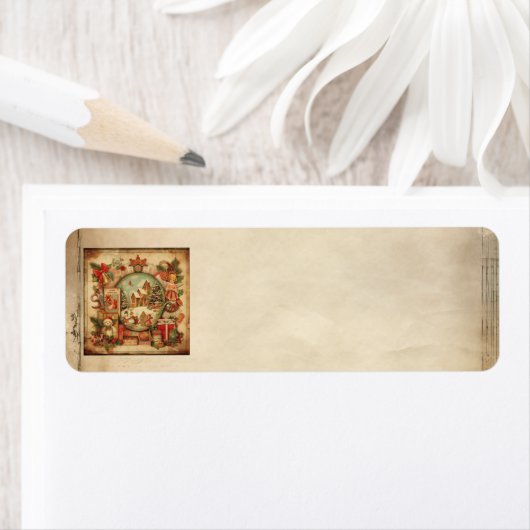 Ephemera Adresetiketten Etiket (Insitu)