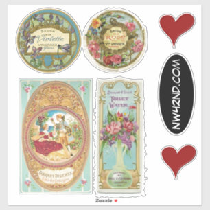 Ephemera Adverteren Sticker