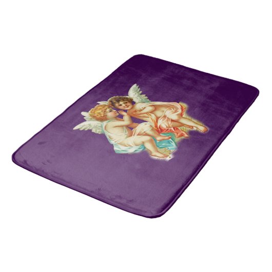  Ephemera Angel Cherubs Illustratie Badmat (Gekanteld)