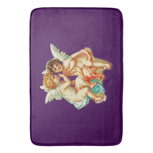  Ephemera Angel Cherubs Illustratie Badmat (Voorkant Verticaal)