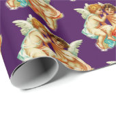  Ephemera Angel Cherubs Illustratie Cadeaupapier (Rol Hoek)