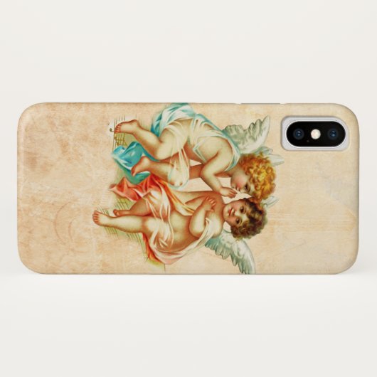  Ephemera Angel Cherubs Illustratie Case-Mate iPhone Case (Achterkant (horizontaal))