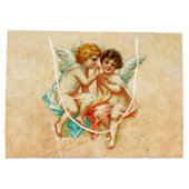  Ephemera Angel Cherubs Illustratie Groot Cadeauzakje (Achterkant)