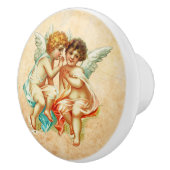 Ephemera Angel Cherubs Illustratie Keramische Knop (Rechts)