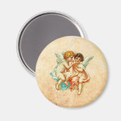  Ephemera Angel Cherubs Illustratie Magneet (Voorkant / Achterkant)