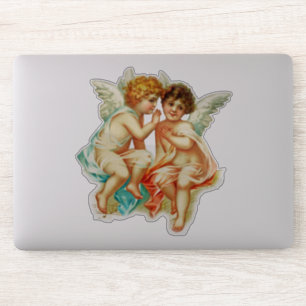  Ephemera Angel Cherubs Illustratie Sticker