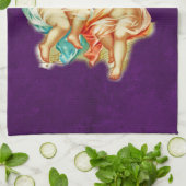  Ephemera Angel Cherubs Illustratie Theedoek (Gevouwen)
