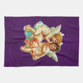  Ephemera Angel Cherubs Illustratie Theedoek (Horizontaal)