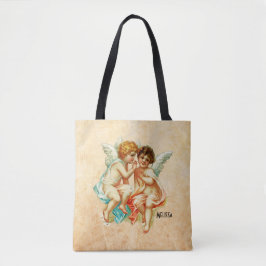  Ephemera Angel Cherubs Illustratie Tote Bag