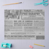 Ephemera Antiek Ontwerp 20-reeks Tissuepapier (Craft)