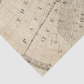 Ephemera Antiek Ontwerp van de Papierreeks 25 Tissuepapier (Detail)