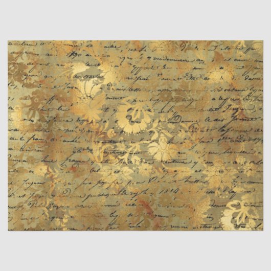 Ephemera Autumn Paper Serie Ontwerp 15 Tissuepapier (Voorkant)