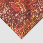 Ephemera Autumn Paper Serie Ontwerp 20 Tissuepapier (Detail)