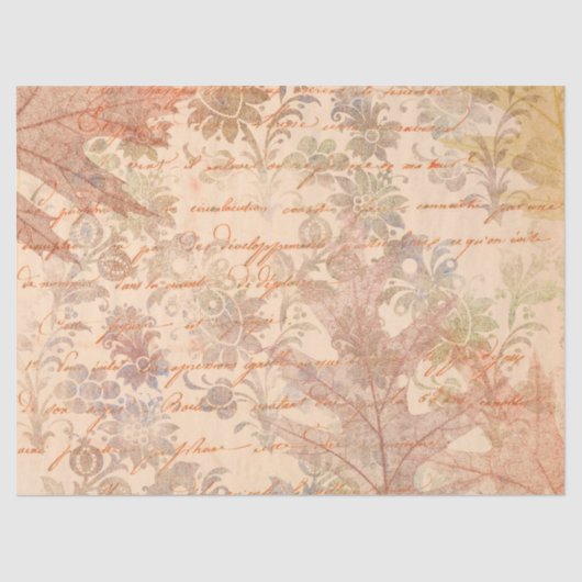 Ephemera Autumn Paper Series Design 10 Tissuepapier (Voorkant)