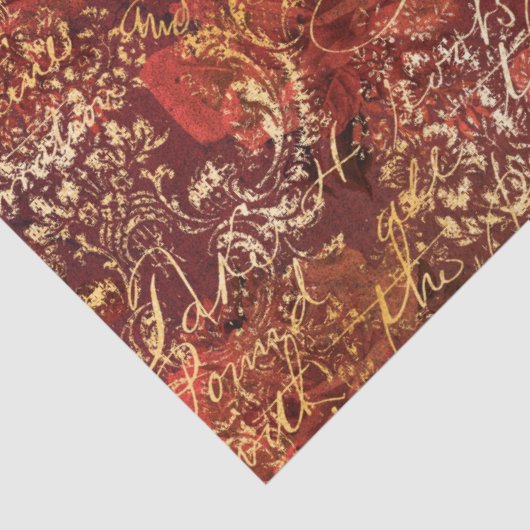 Ephemera Autumn Paper Series Design 20 Tissuepapier (Detail)