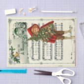 Ephemera Away in the Manger Kerstmis Carol Decoupa Tissuepapier (Craft)