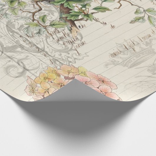 Ephemera Bird Decoupage 60lb papier (Hoek)