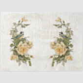  Ephemera Bird Floral  Tissuepapier (Voorkant)