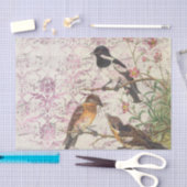 Ephemera Birds and Music Tissuepapier (Craft)