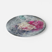 Ephemera Bloemenvlinder krantenpapier Papieren Bordje (Gekanteld)