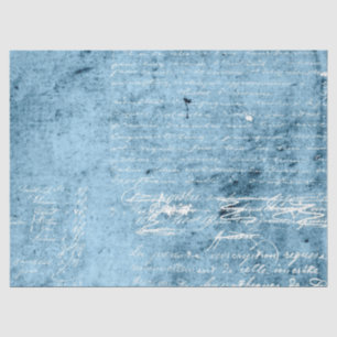 Ephemera Blue Paper Series Design 10 Tissuepapier