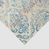 Ephemera Blue Paper Series Design 16 Tissuepapier (Detail)