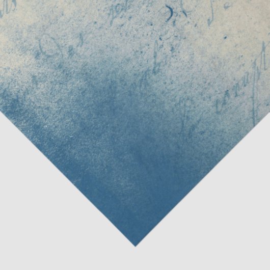 Ephemera Blue Paper Series Design 18 Tissuepapier (Detail)