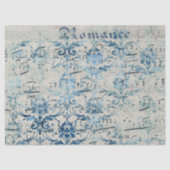 Ephemera Blue Paper Series Design 1 Tissuepapier (Voorkant)